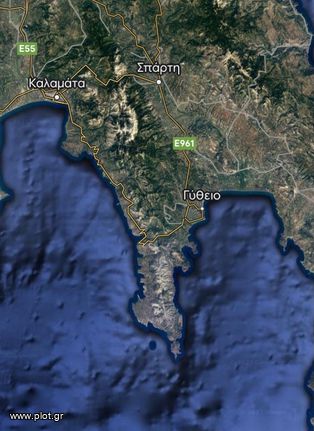 Land plot 36.000 sqm for sale, Lakonia, East Mani