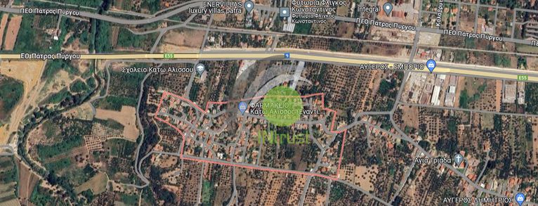 Land plot 326,77 sqm for sale, Achaia, Dytikis Achaias