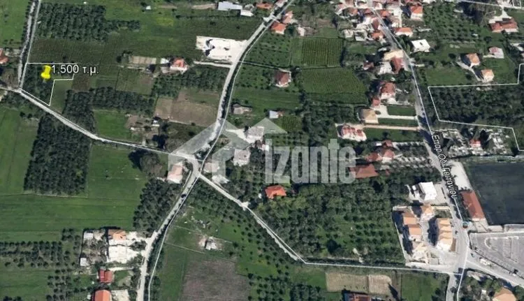 Land plot 2.078 sqm for sale, Zante, Arkadi