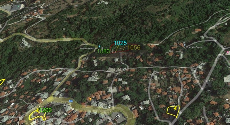 Οικόπεδο 1.083 τ.μ. πρός πώληση, Μαγνησία, Πορταριά