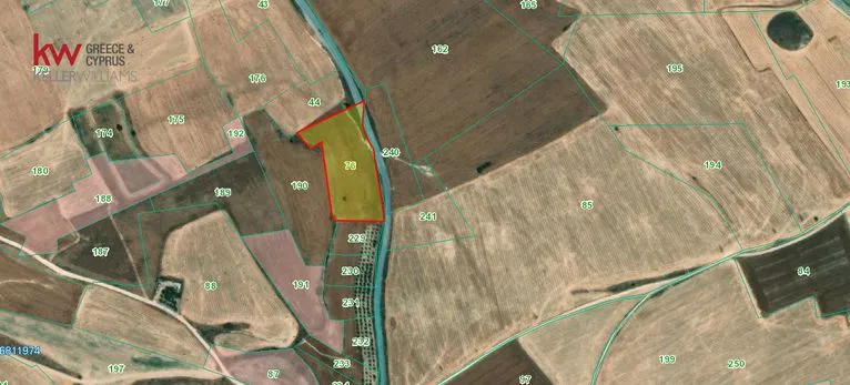 Parcel 10.034 sqm for sale, Larnaca, Klavdia