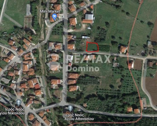 Land plot 566 sqm for sale, Chalkidiki, Anthemountas