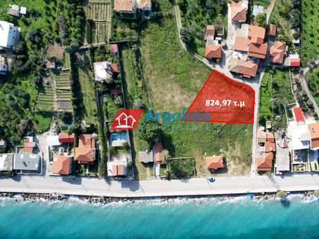 Land plot 824sqm for sale-Xilokastro » Kato Pitsa