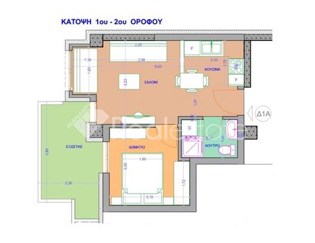 Studio / γκαρσονιέρα 53τ.μ. για πώληση-Άνω τούμπα