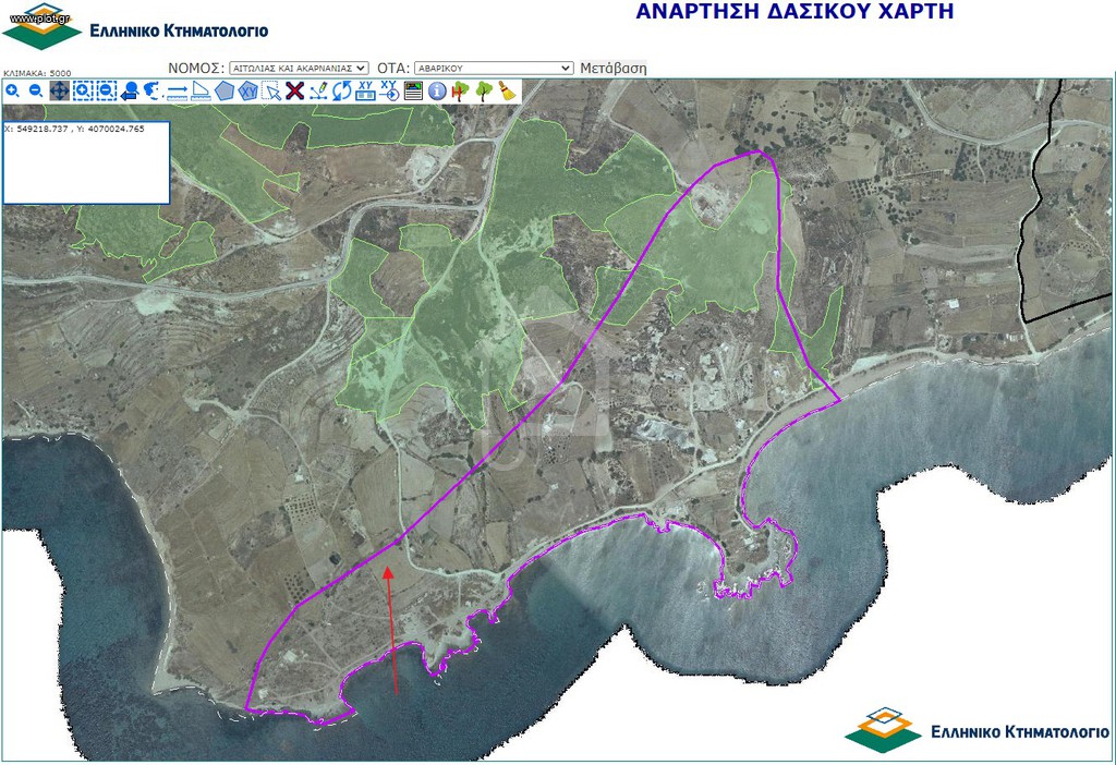 Αγροτεμάχια 4.575 τ.μ. προς πώληση, Καλαμίτσι Κιμώλου