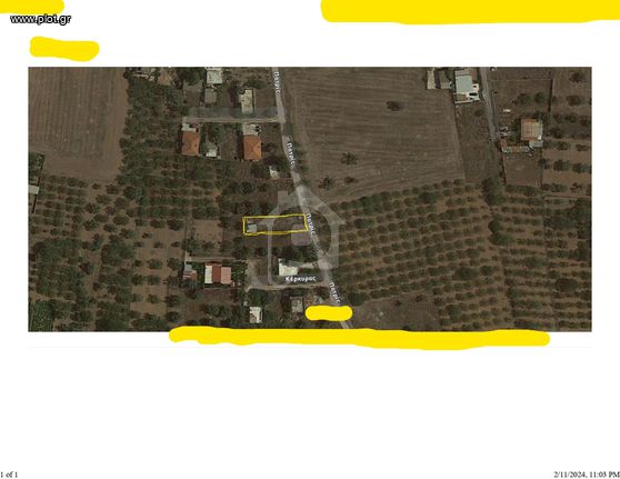 Parcel 300 sqm for rent, Argosaronikos Islands, Salamina