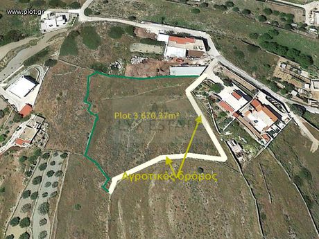 Land plot 3.670sqm for sale-Syros » Poseidonia