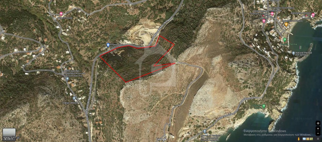 Οικόπεδο 35.000 τ.μ. για πώληση, Ν. Σάμου, Ικαρία