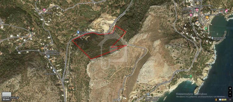 Land plot 80.000 sqm for sale, Samos Prefecture, Ikaria