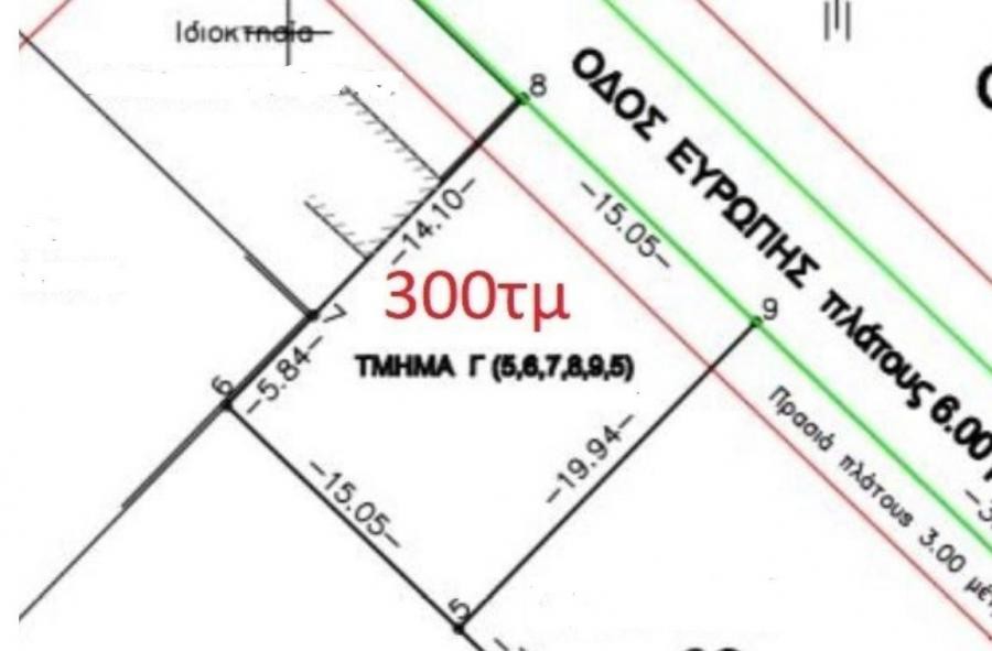 Οικόπεδο 300 τ.μ. πρός πώληση, Μαγνησία, Βόλος