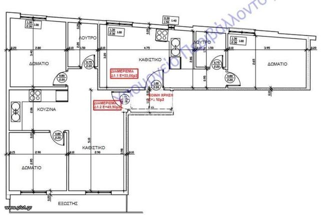 Διαμέρισμα 52,71 τ.μ. για πώληση, Θεσσαλονίκη - Κέντρο, Φάληρο