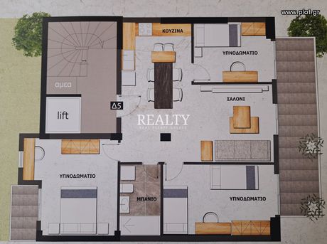 Apartment 113sqm for sale-Kalamaria