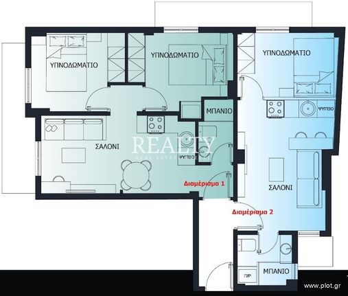 Apartment 65 sqm for sale, Thessaloniki - Center, Center