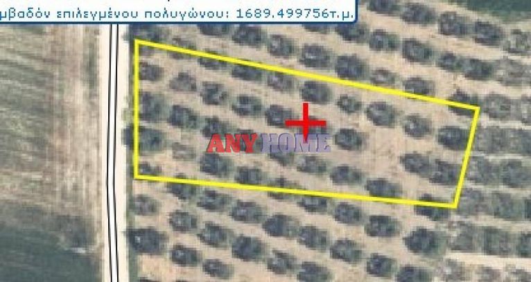 Land plot 1.600 sqm for sale, Chalkidiki, Kassandra