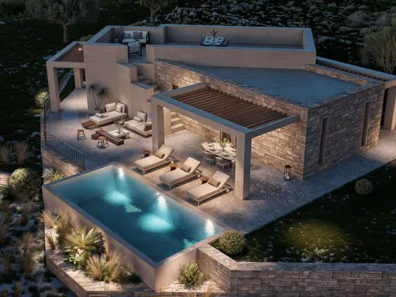 Villa 123 sqm for sale, Rethymno Prefecture, Geropotamos