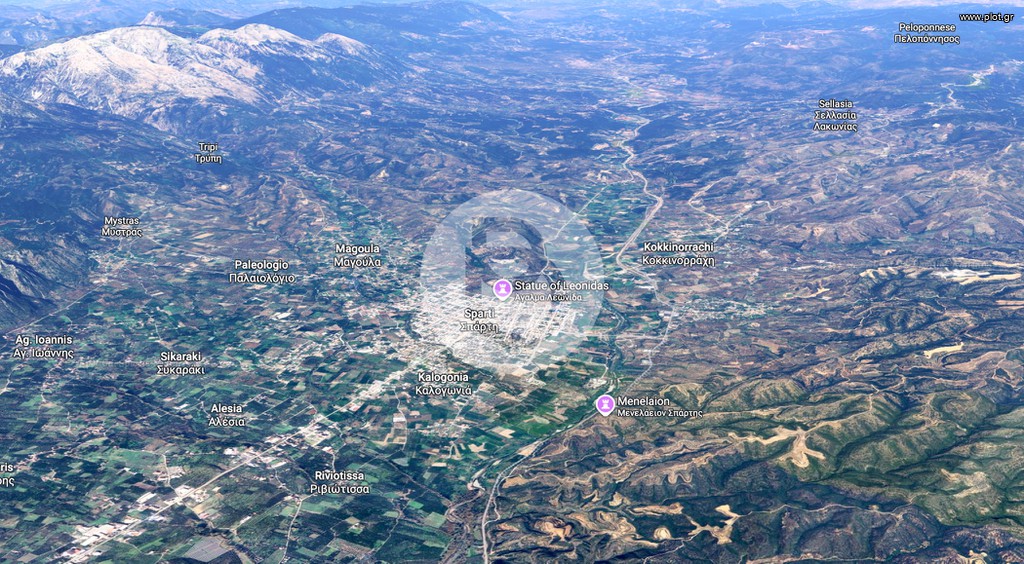 Αγροτεμάχια 1.585 τ.μ. προς πώληση, Νέος Κόσμος Σπάρτης