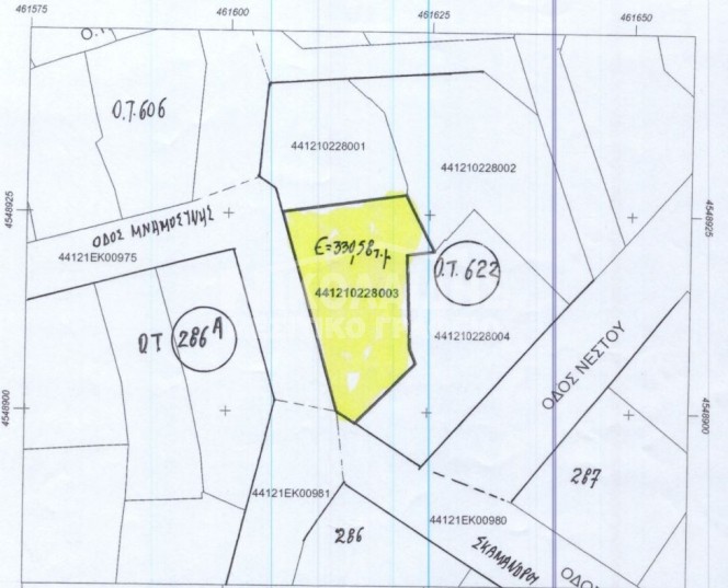 Land plot 330 sqm for sale, Serres Prefecture, Serres