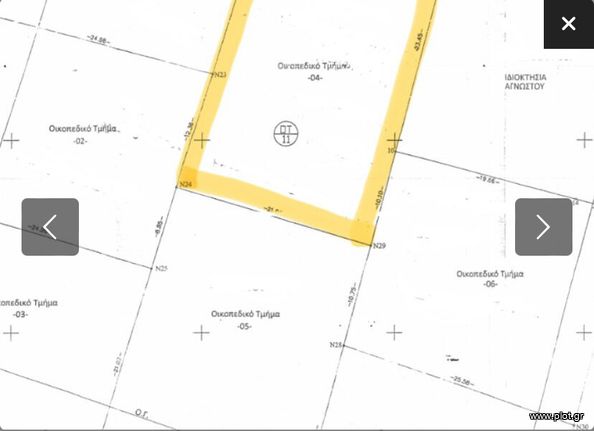 Land plot 675 sqm for sale, Rodopi Prefecture, Aigeiros