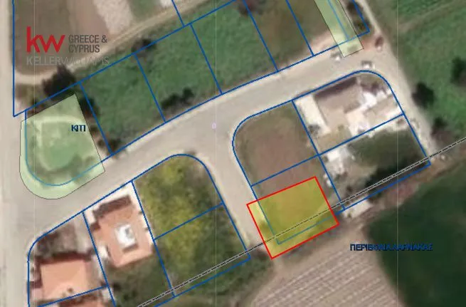 Land plot 554 sqm for sale, Larnaca, Kiti