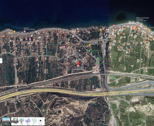 Land plot 542 sqm for sale, Corinthia, Evrostini