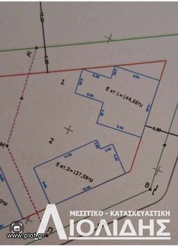 Land plot 1.050sqm for sale-Pylea