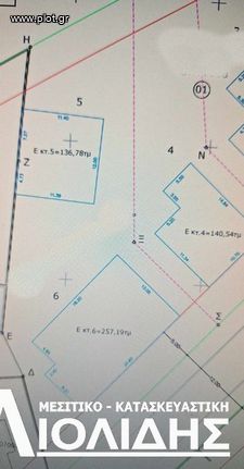 Οικόπεδο 1.215 τ.μ. για πώληση, Θεσσαλονίκη - Περιφ/Κοί Δήμοι, Πυλαία