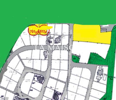 Land plot 701sqm for sale-