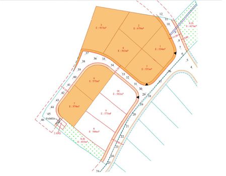 Land plot 534sqm for sale-