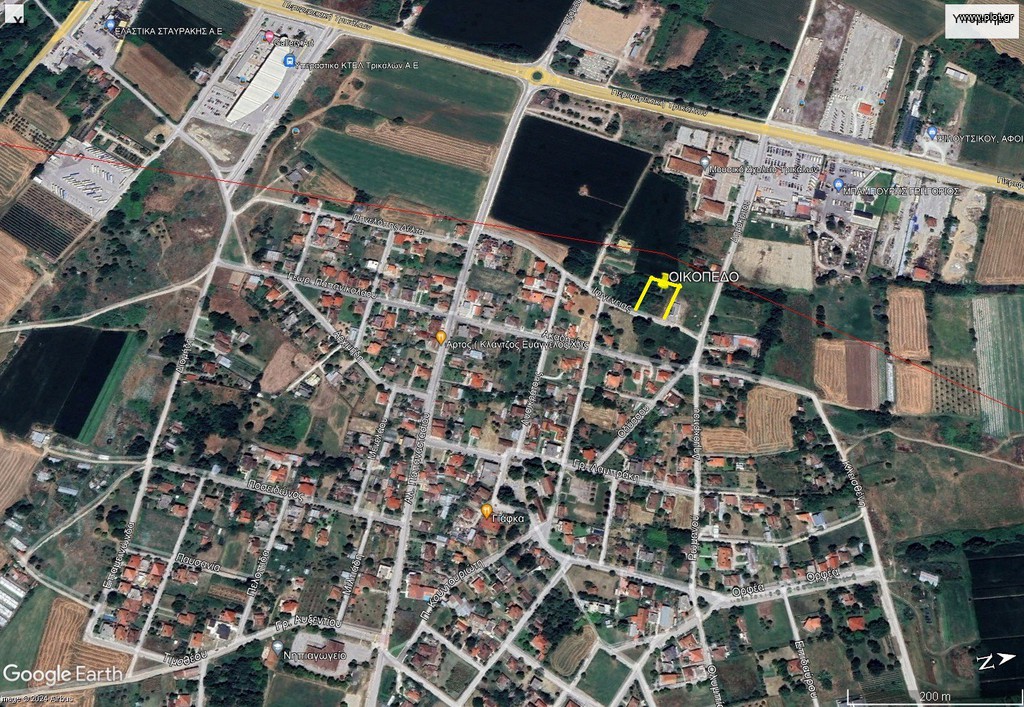 Οικόπεδο 760 τ.μ. πρός πώληση, Ν. Τρικάλων, Τρίκαλα