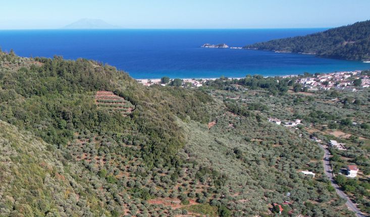 Land plot 553 sqm for sale, Kavala Prefecture, Thasos