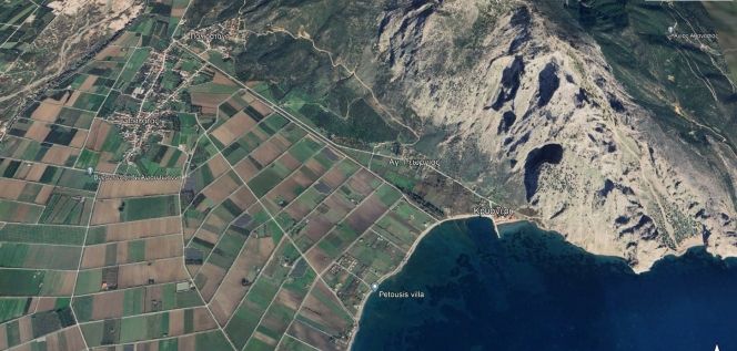Land plot 718 sqm for sale, Aetolia & Acarnania, Chalkeia