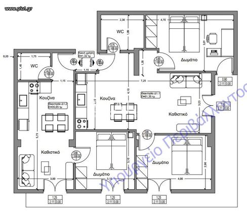 Διαμέρισμα 43,10 τ.μ. για πώληση, Θεσσαλονίκη - Κέντρο, Ντεπώ