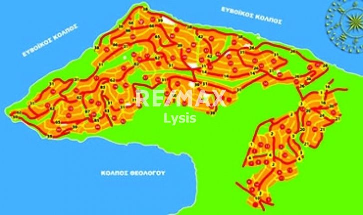 Land plot 1.047 sqm for sale, Phthiotis, Malesina