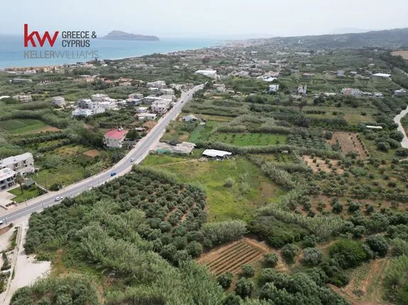 Land plot 5.284,95 sqm for rent, Chania Prefecture, Platanias