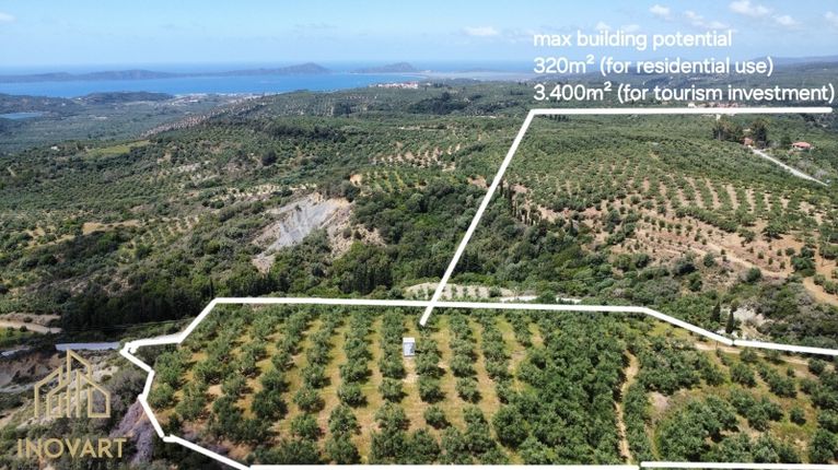Land plot 17.000 sqm for sale, Messinia, Pilos