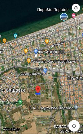 Land plot 500 sqm for sale, Thessaloniki - Suburbs, Thermaikos