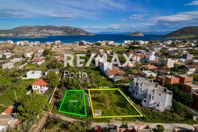 Land plot 615 sqm for sale, Rest Of Attica, Markopoulo