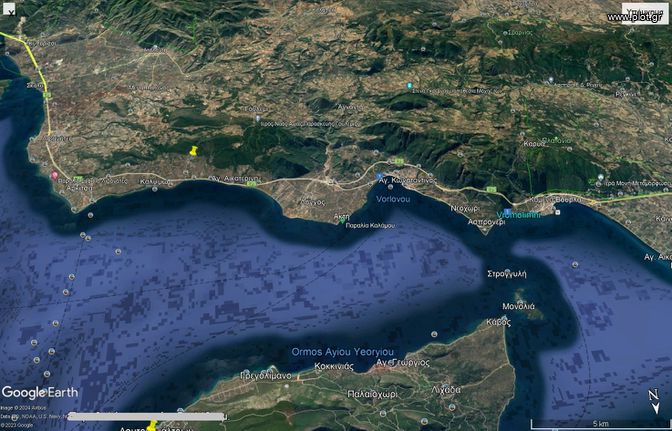Land plot 259 sqm for sale, Phthiotis, Dafnouses