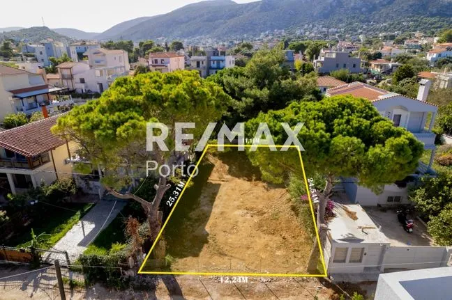 Land plot 291 sqm for sale, Rest Of Attica, Markopoulo