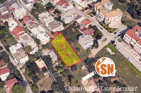 Land plot 650sqm for sale-Patra » Proastio