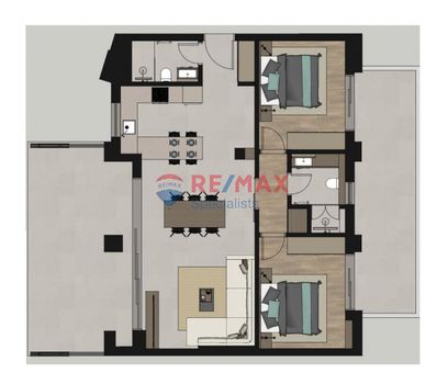 Apartment 90sqm for sale-Chania » Chalepa
