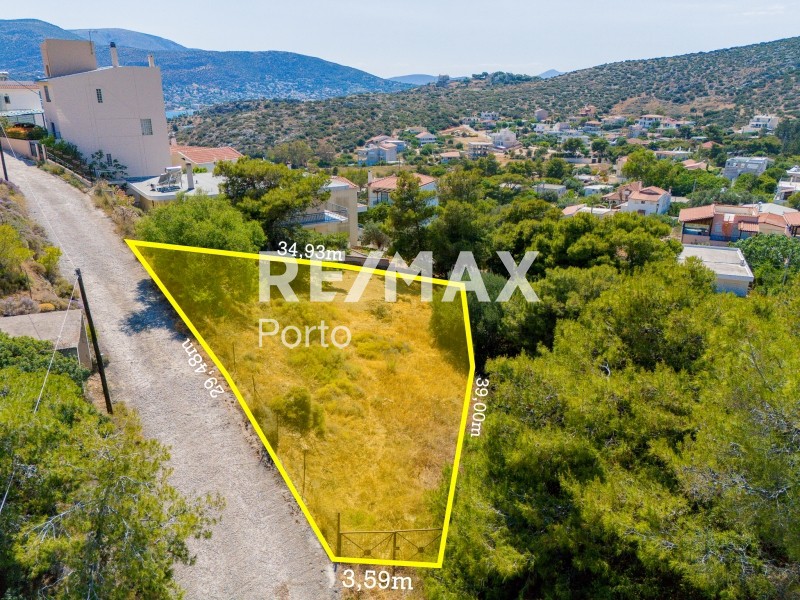 Οικόπεδο 590 τ.μ. πρός πώληση, Αττική - Υπόλοιπο, Μαρκόπουλο