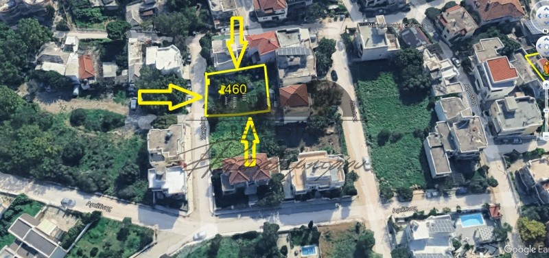 Οικόπεδο 460 τ.μ. πρός πώληση, Μαγνησία, Βόλος