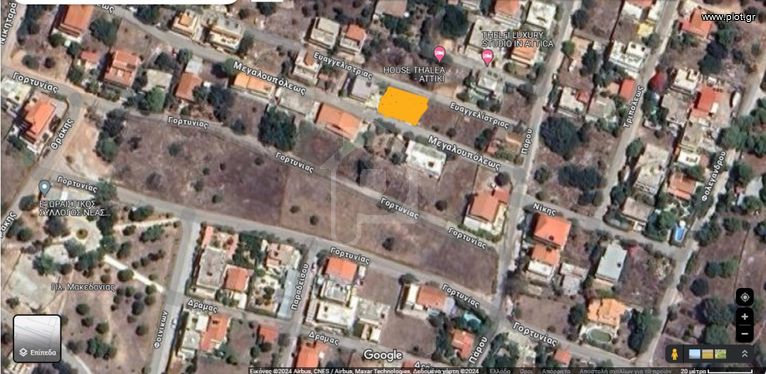 Land plot 240 sqm for sale, Athens - East, Koropi