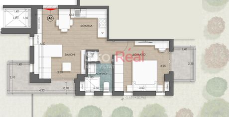 Studio / γκαρσονιέρα 50τ.μ. για πώληση-Θέρμη » Κέντρο θέρμης