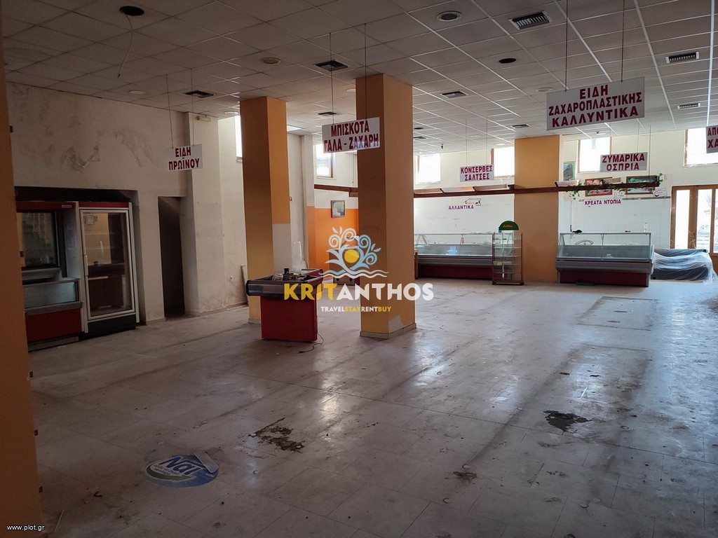 Κατάστημα 850 τ.μ. πρός πώληση, Ν. Ρεθύμνου, Νικηφόρος Φωκάς
