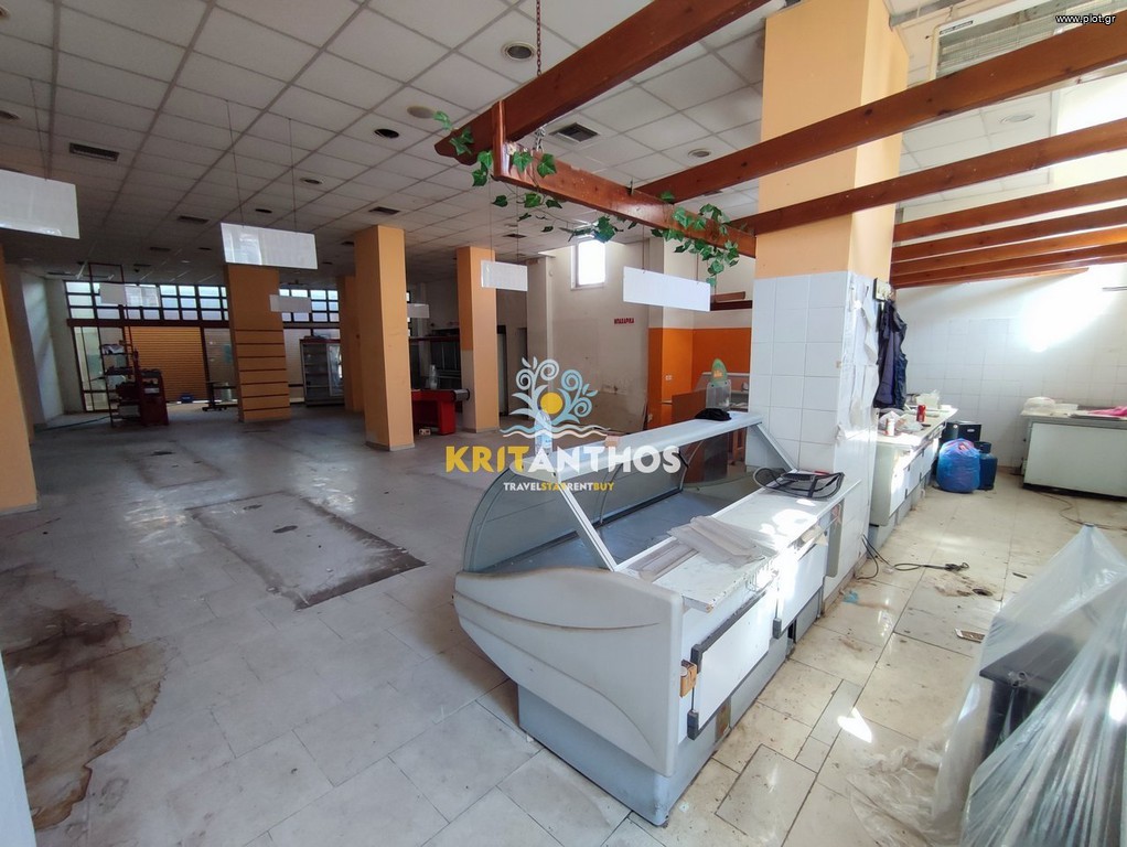 Κατάστημα 850 τ.μ. πρός πώληση, Ν. Ρεθύμνου, Νικηφόρος Φωκάς