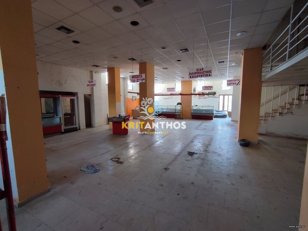 Κατάστημα 850 τ.μ. πρός πώληση, Ν. Ρεθύμνου, Νικηφόρος Φωκάς