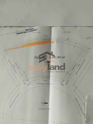 Land plot 3.492 sqm for sale, Achaia, Patra