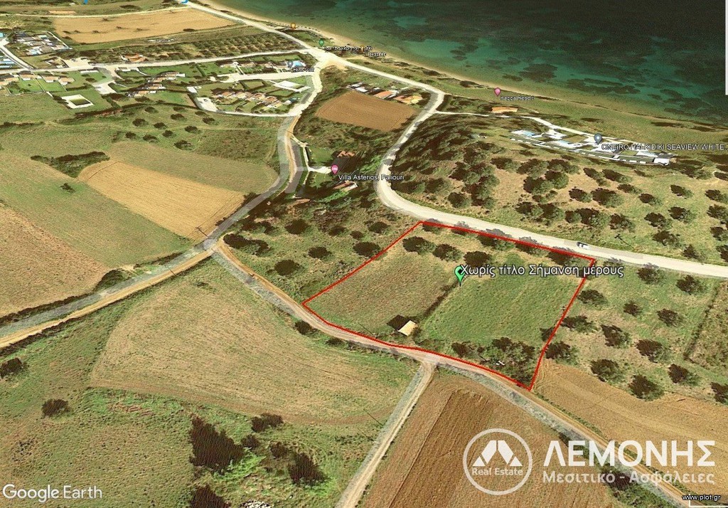 Αγροτεμάχια 5.000 τ.μ. πρός πώληση, Χαλκιδική, Παλλήνη